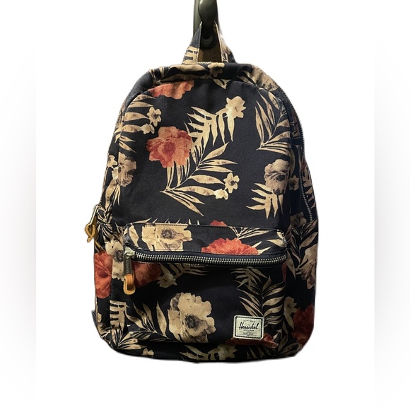 Herschel Supply Company Bags Herschel Canvas Fabric Floral Navy